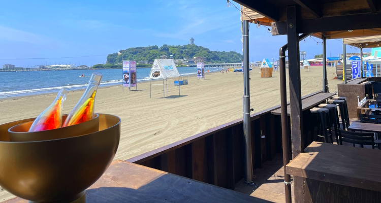 ソーダと江ノ島