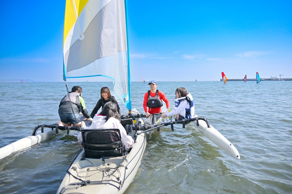 体験セーリングの様子4