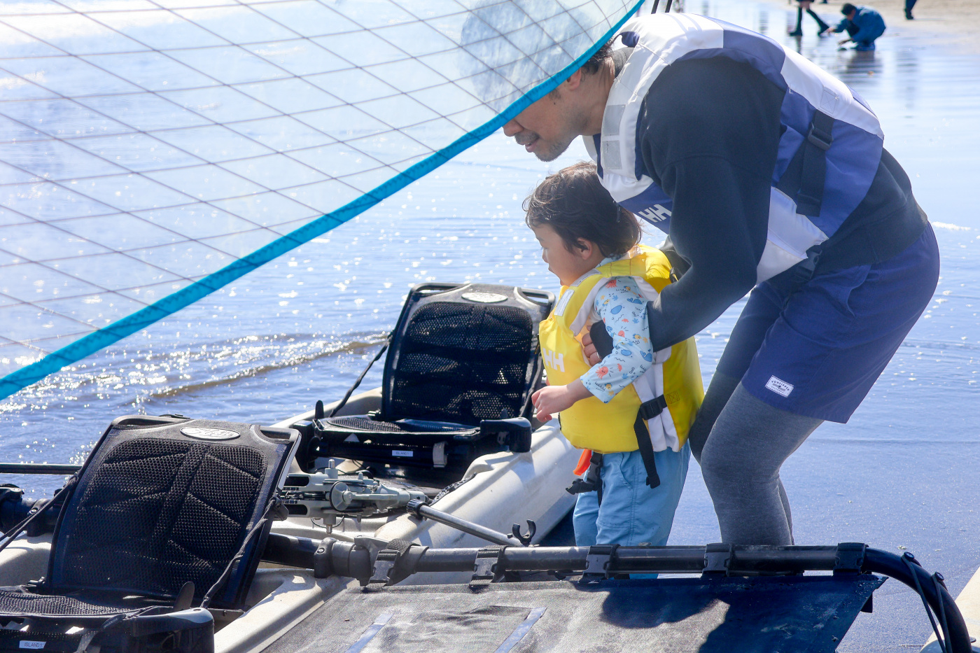 体験セーリングの様子1