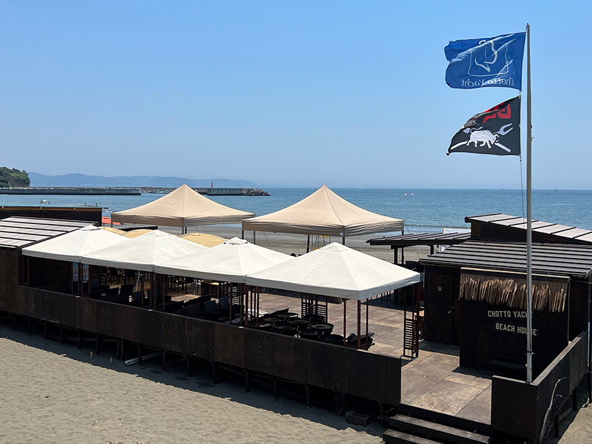 バナナボートの様子4