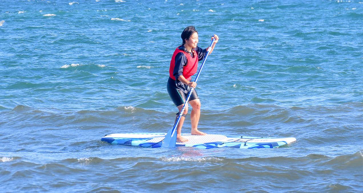 体験SUPの様子