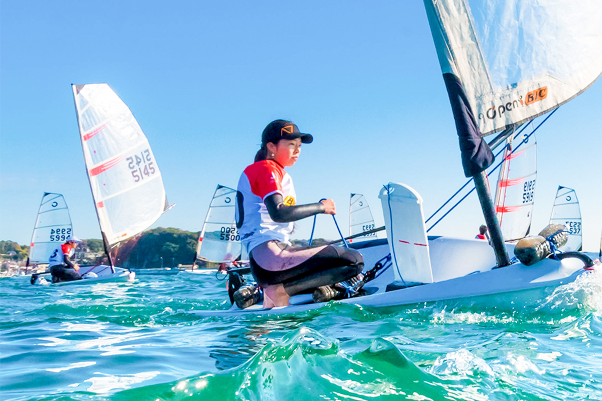 波と一体になる