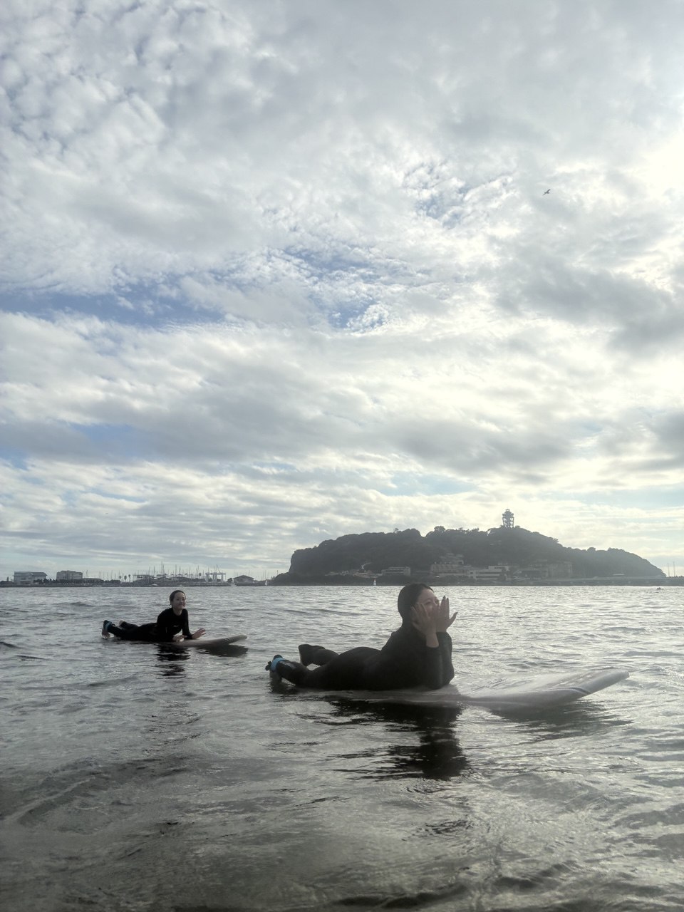 体験サーフィン写真