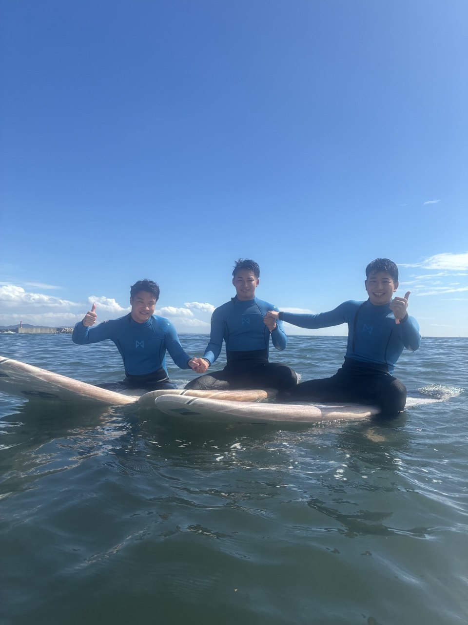 体験サーフィン写真