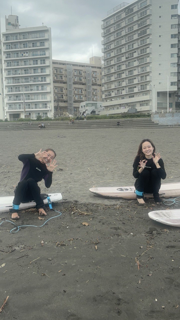 体験サーフィン写真