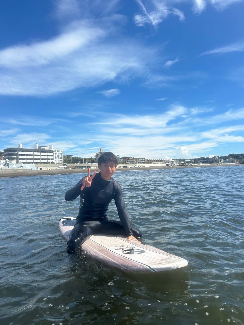 体験サーフィン写真