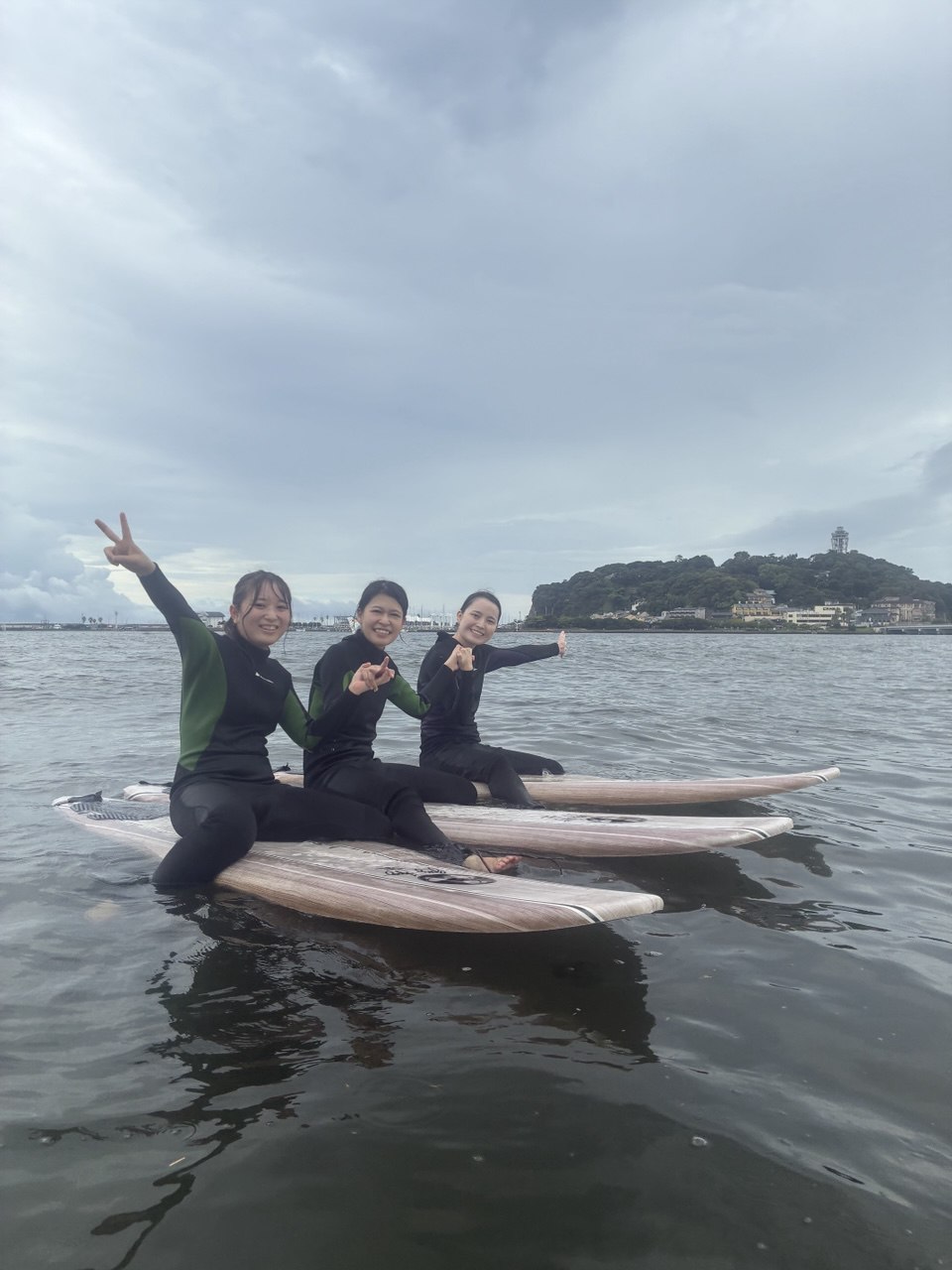 体験サーフィン写真