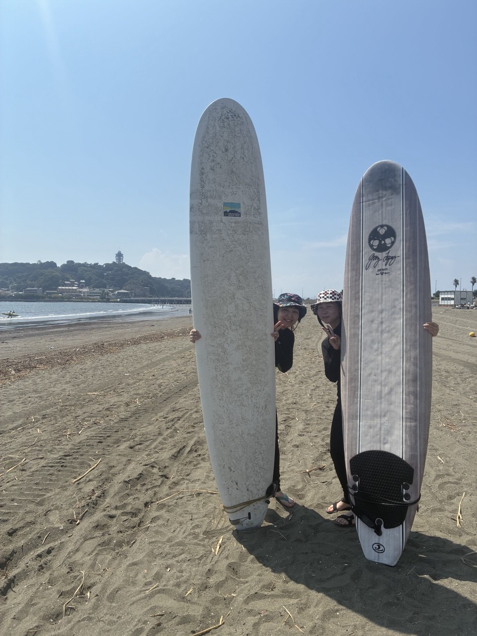 体験サーフィン写真