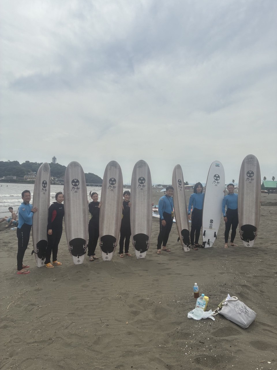 体験サーフィン写真