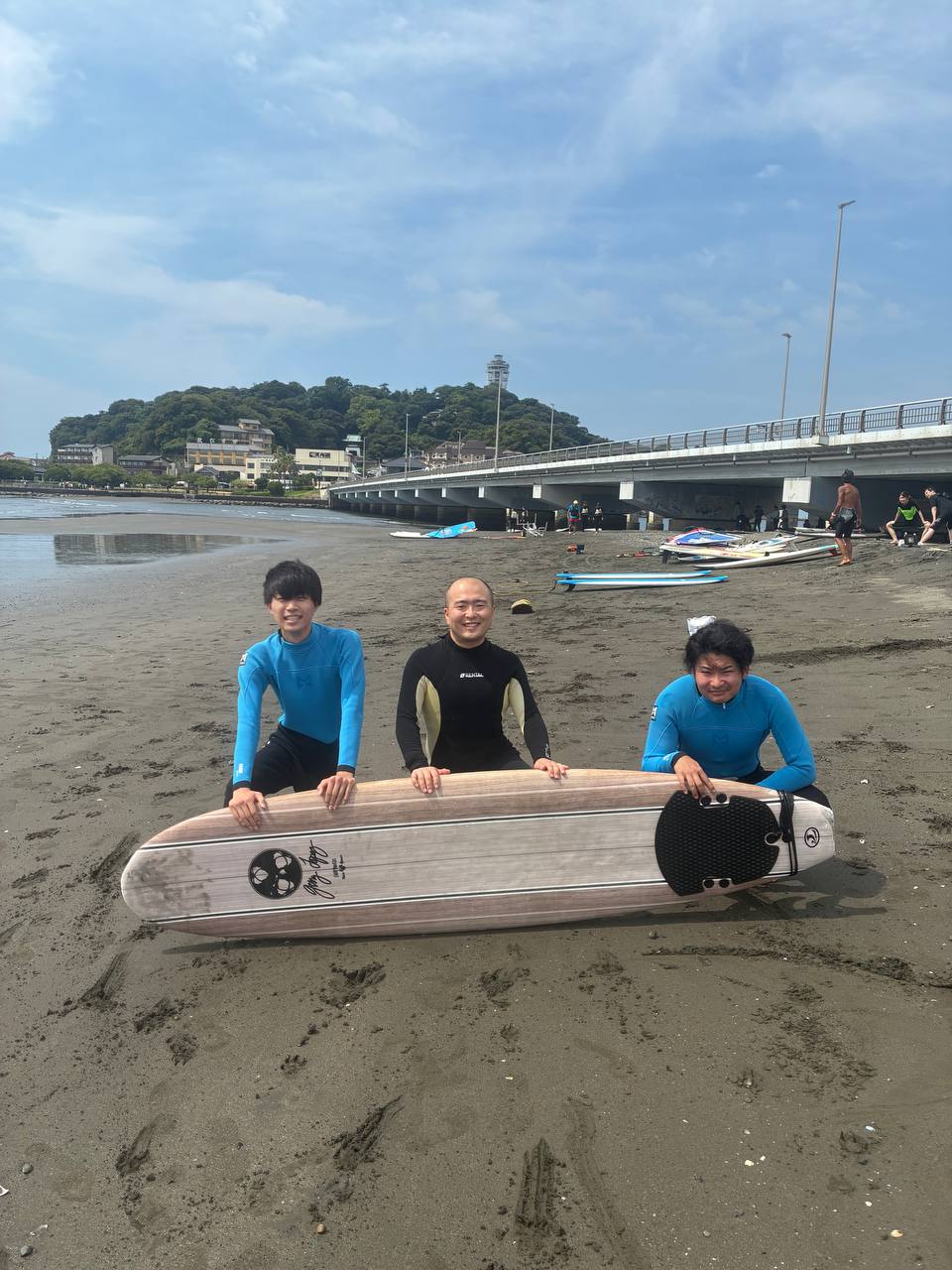 体験サーフィン写真