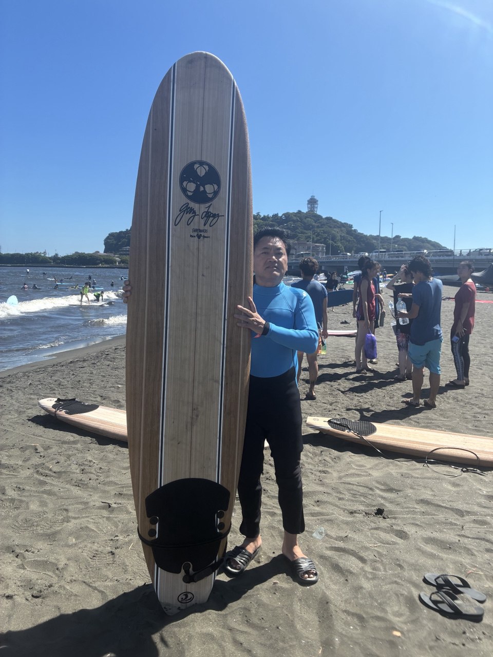 体験サーフィン写真