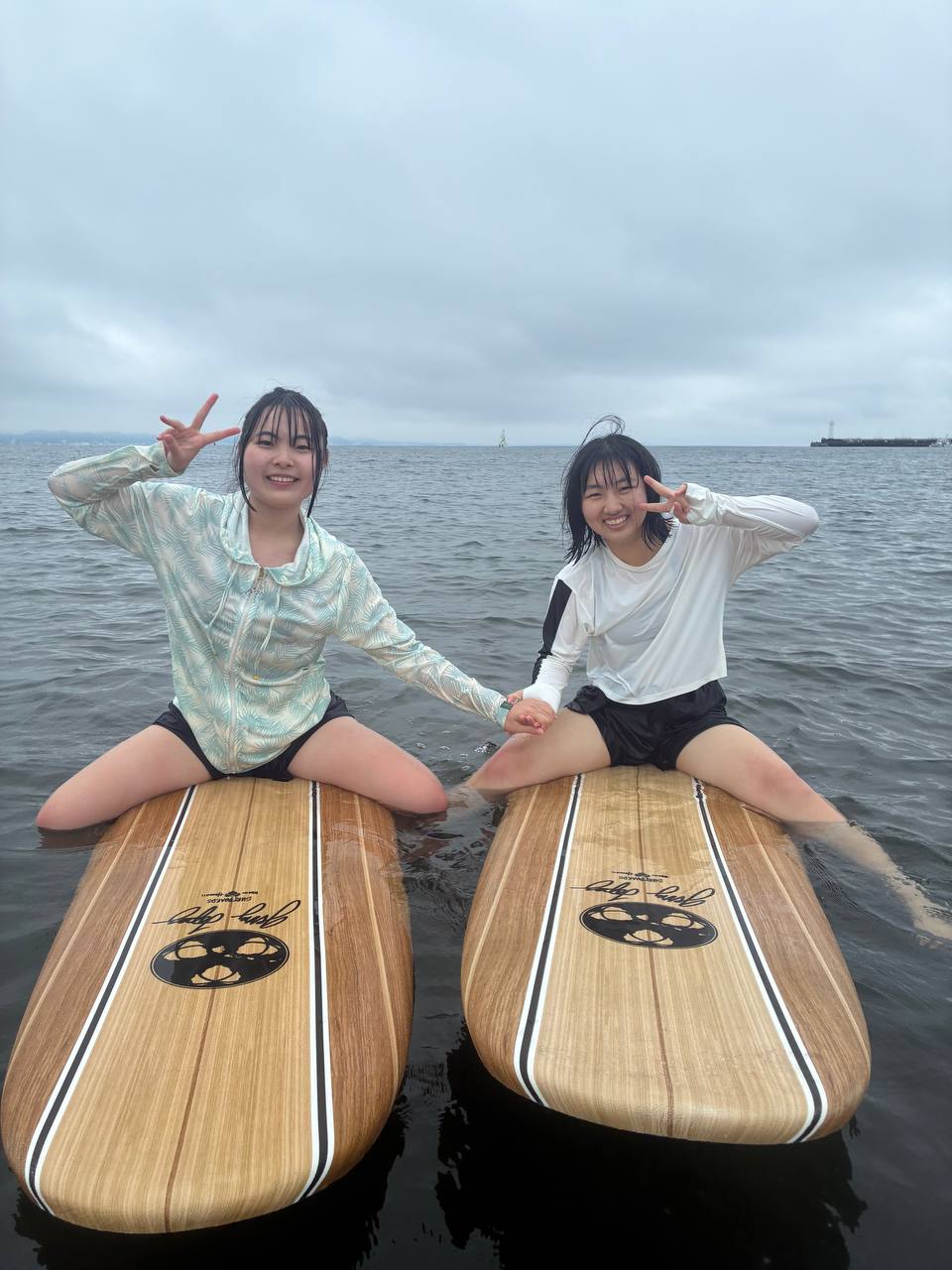 体験サーフィン写真